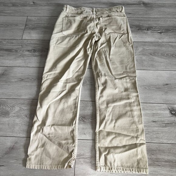 Zara Tan Wide-Leg Pants - Picture 2 of 7